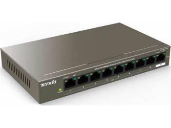 Tenda TEF1109P-8-63W - Switch để bàn 9 cổng 10/100Mbps với 8 cổng PoE - Bảo Hành 36 Tháng