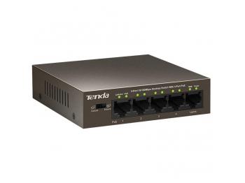 Tenda TEF1105P v2.0 - Switch để bàn 5 cổng 10/100Mbps với 4 cổng PoE - Bảo Hành 36 Tháng