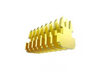 Tenda TEH5E010 - Cat 5e UTP Module Connector with FU〃plated gold