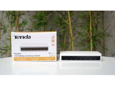 Tenda S108V8 - Switch 8 cổng 100Mbps - Bảo Hành 36 Tháng